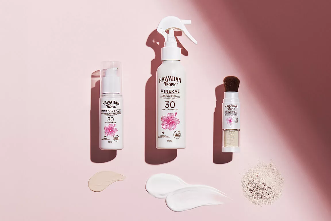 hawaiian tropic mineral protectores solares